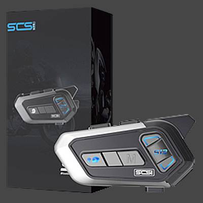 TAI NGHE BLUETOOTH INTERCOM SCS S-13 CHO MŨ BẢO HIỂM