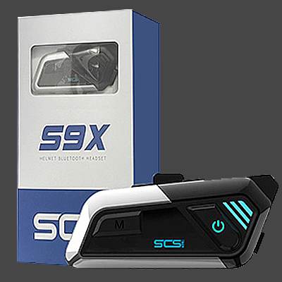 TAI NGHE SCS S9X BLUETOOTH CHO MŨ BẢO HIỂM