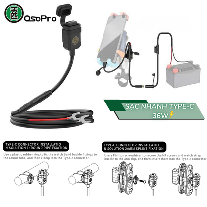 GIÁ ĐỠ ĐIỆN THOẠI OSOPRO BẠCH TUỘT CHÍNH HÃNG (CHÂN GHI ĐÔNG ĐA NĂNG)