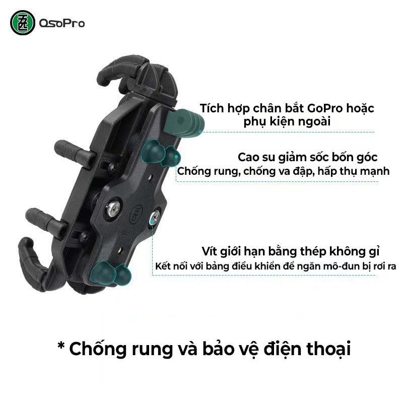 GIÁ ĐỠ ĐIỆN THOẠI OSOPRO BẠCH TUỘT CHÍNH HÃNG (CHÂN GHI ĐÔNG ĐA NĂNG)